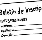Boletín de inscripción Online